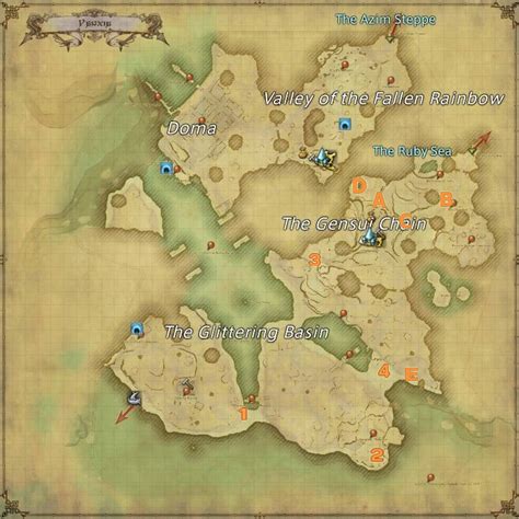 aether currents stormblood|yanxia aether currents map.